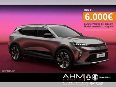 Renault Renault Scenic ⚡bei Anzahlung 3.000 € BAFA - Techno 170 Comfort Range inkl. Überführung, Ganzjahresreifen und Sitzh im Leasing von LeasingMarkt.de