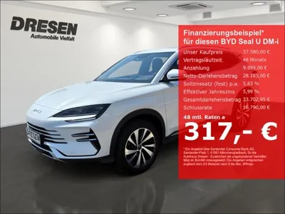 BYD BYD Seal U DM-i 1.5 Comfort/Elektr.Heckkl./Sitzheizu im Leasing von Null-Leasing