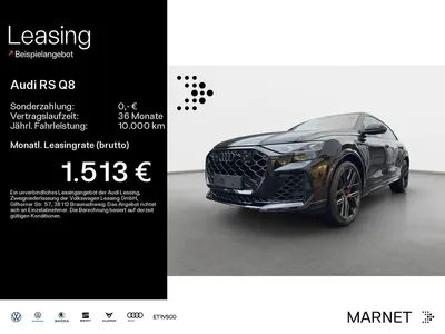 Audi Audi RS Q8 SUV 441 kW tiptronic*B&OSOundsystem*Massag im Leasing von Null-Leasing