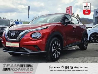 Nissan Nissan Juke ACENTA Nissan Connect Navi, Klimaaut., Sitzhzg. im Auto Abo von LeasingMarkt.de
