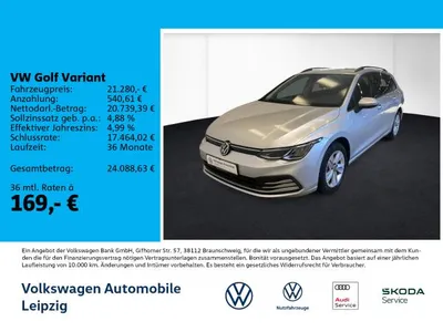 VW Volkswagen Golf VIII Variant 2.0 TDI Life *ACC*DSG*Navi*APP im Auto Abo von LeasingMarkt.de