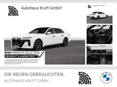 BMW BMW i7 eDrive50 M SPORT+KRISTAL+KAMERA+ACC+ICONIC im Leasing von Null-Leasing