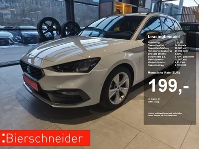 Seat Seat Leon Sportstourer 1.5 eTSI DSG FR ab 199.- 990.- im Leasing von Null-Leasing