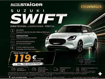 Suzuki Suzuki Swift ALLRAD TOP KNALLER im Leasing von LeasingMarkt.de
