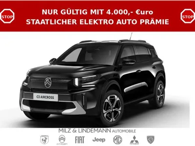Citroen Citroën C3 Aircross E-C3 Aircross TEAM D ExtendedRange / !! INKL. 4.000,- € Elektro-Prämie als Anzahlung - Privat !! im Leasing von LeasingMarkt.de