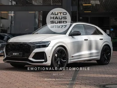 Audi Audi RS Q8 RS Q8 TFSI quattro tiptronic *FOLIERT IN WEISS PERLEFFEKT* im Auto Abo von LeasingTime