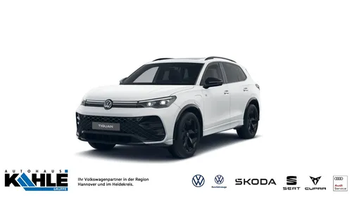 VW VW Tiguan R-Line 1,5 l eHybrid Black Style AHK Panorama Harman Kardon Leder im Auto Abo von Null-Leasing
