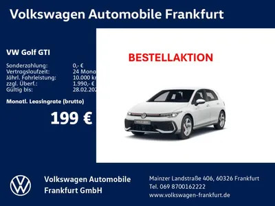VW Volkswagen Golf GTI 2,0 l TSI OPF 195 kW (265 PS) 7-Gang-Do im Auto Abo von Mobile.de