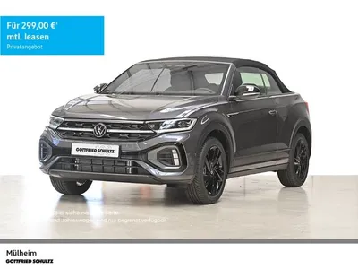 VW Volkswagen T-Roc Cabriolet R-Line 1.5 l TSI DSG KAMERA AHK im Leasing von Null-Leasing