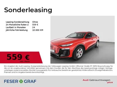 Audi Audi Q6 e-tron Q6 Sportback e-tron qu S line AHK LUFT 360° MATR im Leasing von LeasingMarkt.de