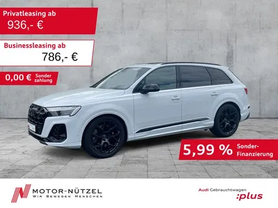 Audi Audi SQ7 TFSI QU MATRIX+NAVI+HuD+B&O+AIR+ACC+AHK+PANO im Leasing von Null-Leasing