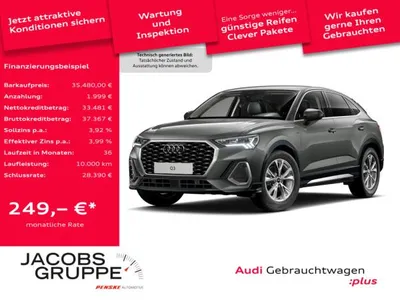 Audi Audi Q3 Sportback 35 TFSI S line S-tronic AHK/Smartphone Interf./LED/Einpar im Leasing von LeasingMarkt.de