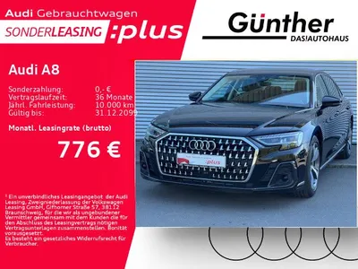 Audi Audi A8 60 TFSIe QUATTRO Lang+INDIVIDUALKONTURSITZE+ im Leasing von Null-Leasing