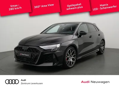 Audi Audi RS 3 Sportback PANO MATRIX KAM LEDER SPORTABGAS im Leasing von Null-Leasing