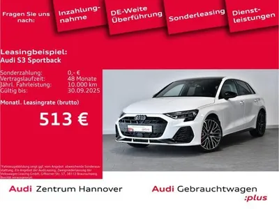 Audi Audi S3 Sportback TFSI S tronic im Auto Abo von LeasingMarkt.de