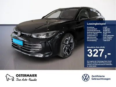 VW Volkswagen Passat Variant ELEGANCE 1.5eTSI 177PS DSG HYBRID im Leasing von Null-Leasing