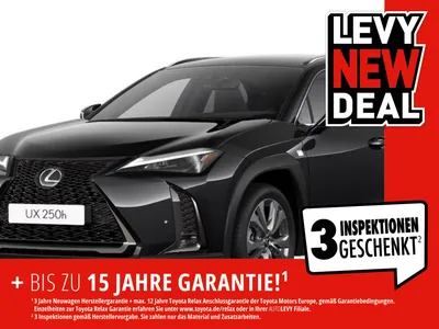 Lexus LEXUS UX 300h F.-Sport Design +MY24+Navi+R-Kam+Leder im Auto Abo von Null-Leasing