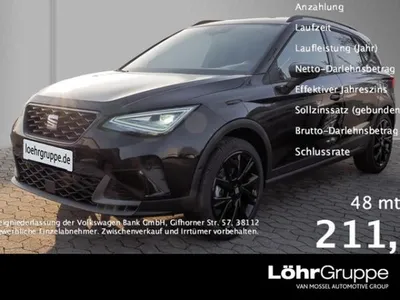 Seat Seat Arona FR Black Edition 1.5 TSI-7-Gang-DSG im Leasing von LeasingMarkt.de