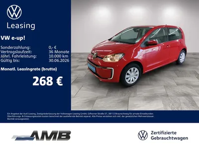 VW Volkswagen e-up! Navi/Sitzhz/CCS/beheiz.FS/Climatronic/4Tür im Leasing von Null-Leasing