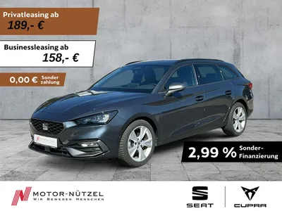 Seat Seat Leon ST 1.5 eTSI DSG FR-LINE LED+NAV+APP+ACC+SHZ im Leasing von Null-Leasing