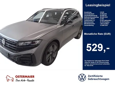 VW Volkswagen Touareg R-LINE FINAL EDITION BLACK STYLE 3.0TDI im Leasing von Null-Leasing