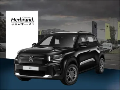 Citroen Citroën C3 Turbo 100 PLUS Schwarz Allwetterreifen *VFW* im Leasing von LeasingMarkt.de