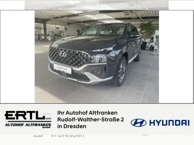Hyundai Hyundai Santa Fe 1.6 T-GDI HEV 2WD SEVEN Signature + Panoramadach im Auto Abo von LeasingMarkt.de