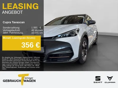 Cupra Cupra Tavascan NAVI 360 SITZH PARKLENK im Leasing von Null-Leasing