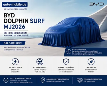BYD BYD Dolphin Surf MJ2026 Comfort | Bestellfahrzeug im Leasing von Null-Leasing