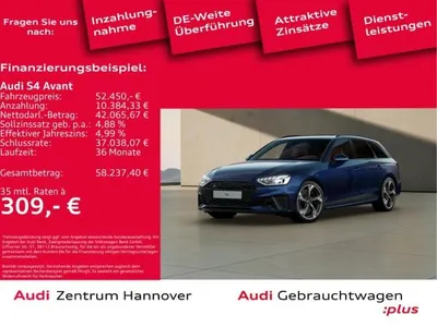 Audi Audi S4 Avant 3.0 TDI quattro Pano B&O Kamera Navi im Auto Abo von LeasingMarkt.de