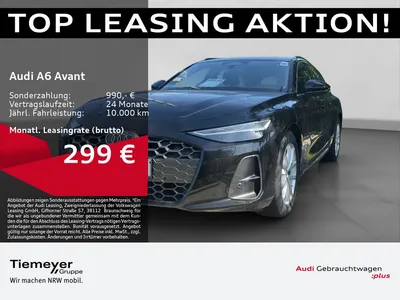 Audi Audi A6 Avant TDI MATRIX PANO LEDER BF-DISPLAY im Leasing von Null-Leasing