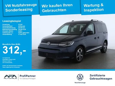 VW Volkswagen Caddy 1.5 eHybrid STYLE DSG AHK*Navi*RFK*LED im Leasing von Null-Leasing