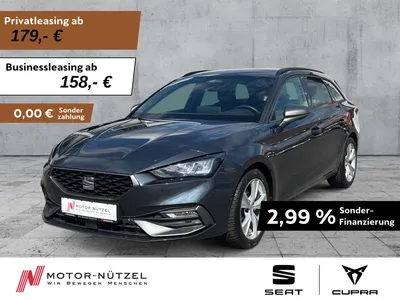 Seat Seat Leon ST 1.5 eTSI DSG FR-LINE LED+NAV+APP+ACC+SHZ im Leasing von Null-Leasing
