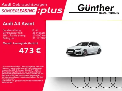 Audi Audi A4 Avant 45 TFSI S LINE QUATTRO+WINTERRÄDER+AHK+ im Auto Abo von Null-Leasing