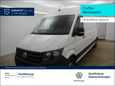VW Volkswagen Crafter Kasten Lang AHK Navi Klima Sitzhzg. Kamera im Leasing von LeasingMarkt.de
