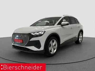 Audi Audi Q4 40 e-tron FAHRSCHULWAGEN AHK MATRIX NAVI CAM im Leasing von Null-Leasing
