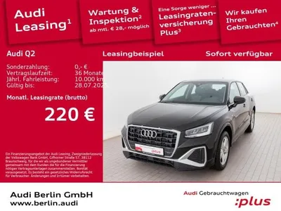 Audi Audi Q2 S line 35 TFSI S tr. SITZHZG VIRTUAL PDC NAVI im Auto Abo von LeasingMarkt.de