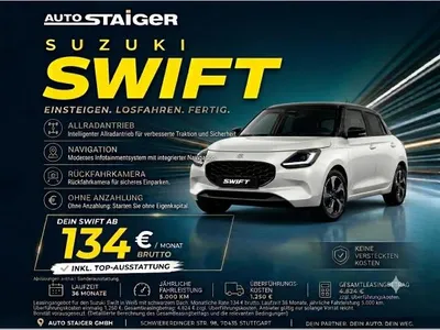 Suzuki Suzuki Swift Allradantrieb🚗Comfort🔥Premium-Features im Leasing von LeasingMarkt.de