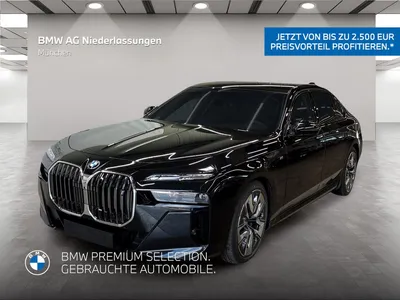BMW BMW i7 xDrive60 Limousine M Sport Massage AHK Alarm im Leasing von Null-Leasing