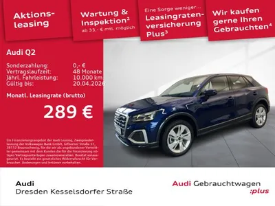 Audi Audi Q2 35 TDI advanced AHZV Kamera LED im Leasing von LeasingMarkt.de