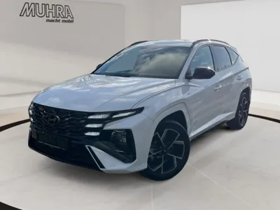 Hyundai Hyundai TUCSON 1.6 N LINE 4WD 180PS 7-DCT NAVI LED 19" KAMERA SHZ PDC im Auto Abo von LeasingMarkt.de