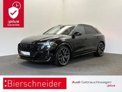 Audi Audi RS Q8 PERFORMANCE LASER 23" 305KM/H PANO NACHTSICHT AHK HEAD-UP UMGEBUNGSKAMERAS ACC DAB 5-J-GARANTIE im Leasing von LeasingMarkt.de