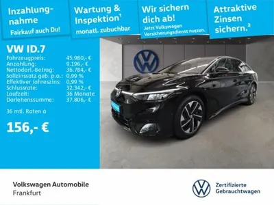 VW Volkswagen ID.7 Pro Navi IQ.Light DAB+ FrontAssist im Auto Abo von LeasingMarkt.de