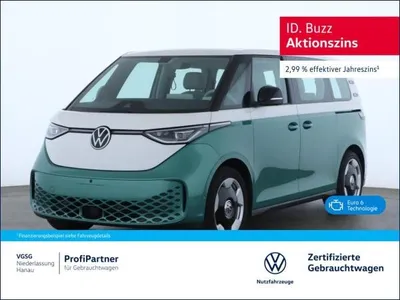 VW Volkswagen ID. Buzz Pro **SOFORT VERFÜGBAR** IQ.Light Navi AHK ACC Park Assist LED im Auto Abo von LeasingMarkt.de