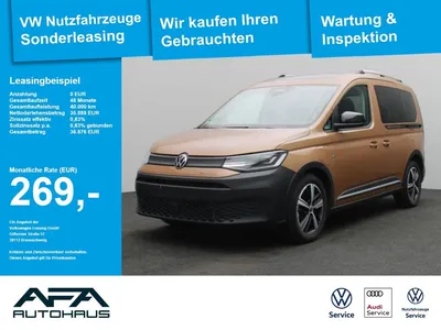 VW Volkswagen Caddy 1.5 eHybrid PanAmericana DSG LED*Navi*RFK im Leasing von Null-Leasing