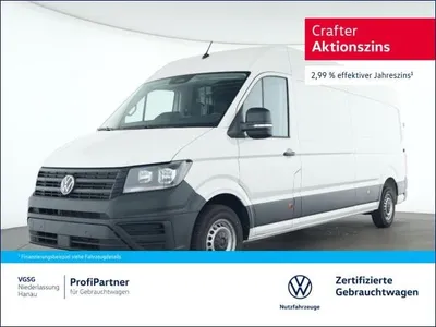VW Volkswagen Crafter Kasten Lang Neues Modell vorb.AHK Klima ZV im Auto Abo von LeasingMarkt.de