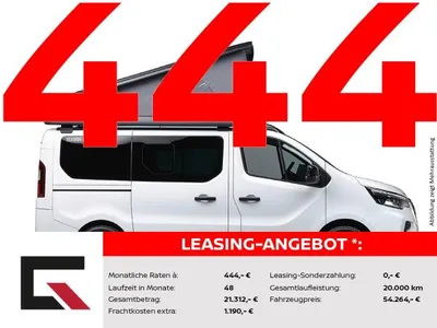 Nissan Nissan Primastar SEASIDE Revotion/Dethleffs dCi150 DCT nur noch 1x !! im Auto Abo von LeasingMarkt.de