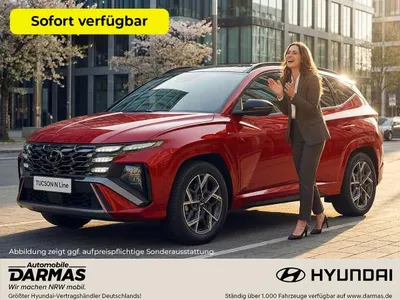 Hyundai Hyundai TUCSON N-LINE !X! sofort verfügbar 1.6 T-GDI 150PS. div. Modellvarianten im Leasing von LeasingMarkt.de