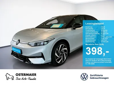 VW Volkswagen ID.7 PRO 286PS NP.71T ACC.5J-G.WÄRMEPUMPE.AHK.AR im Auto Abo von Null-Leasing
