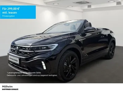 VW Volkswagen T-Roc Cabriolet R-Line 1.5 l TSI DSG KAMERA KEYL im Leasing von Null-Leasing
